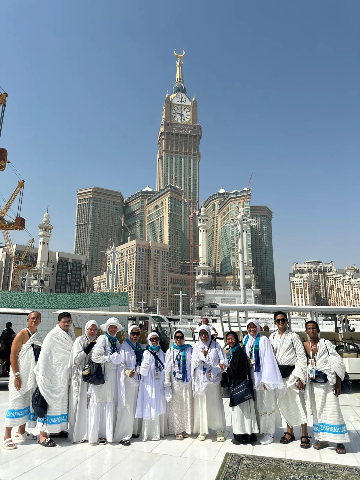 Dokumentasi jamaah haji Zhafirah
