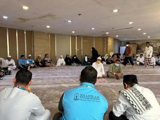 Suasana pertemuan jamaah Zhafirah